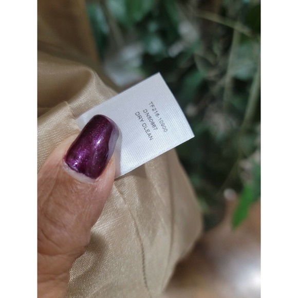 Pendleton Women's Beige Wool Single Breasted Three Buttons Fitted Blazer Size 10 - Picture 11 of 12